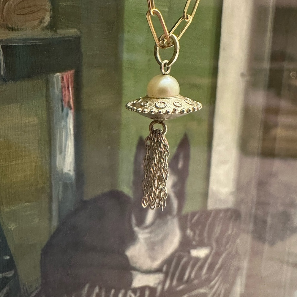 I Want To Go Home Charm, Silver, Phoebe Bridgers x Catbird UFO Charm
